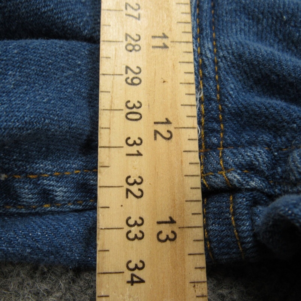 Vintage Levis 541 Jeans Men 36x29 Black Tab With Skosh Blue Denim Tag 38x30 USA - Picture 7 of 13